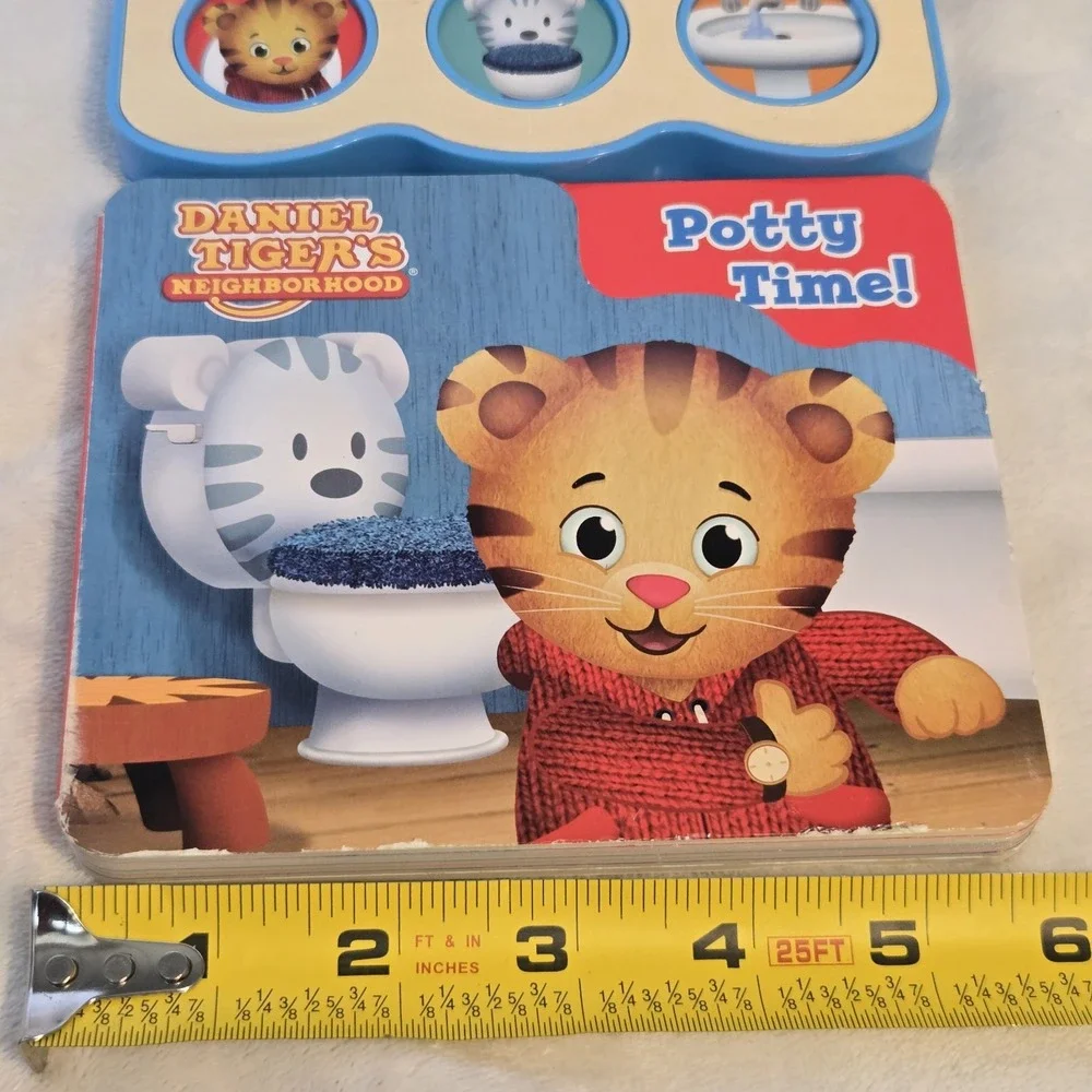Daniel Tiger's Potty Time! Childrens Toilet Training Sound Book WORKS
